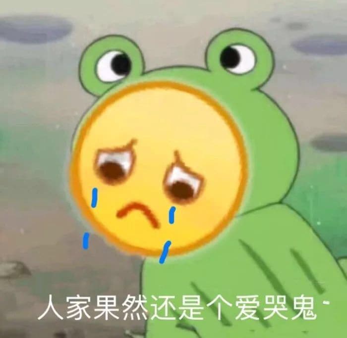 人家果然还是个爱哭鬼 