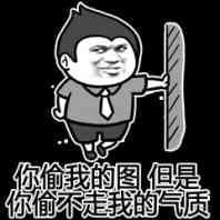 你偷我的图，但是你偷不走我的气质