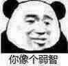 你像个弱智
