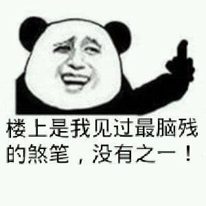 楼上是我见过 最脑残的煞笔，没有之一