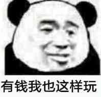 有钱我也这样玩