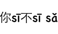 你si不si sa