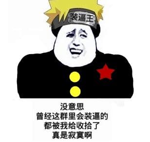 没意思，曾经这群里会装逼的都被我收拾了，真是寂寞啊！（装逼王）