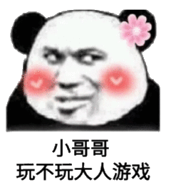 小哥哥玩不玩大人游戏